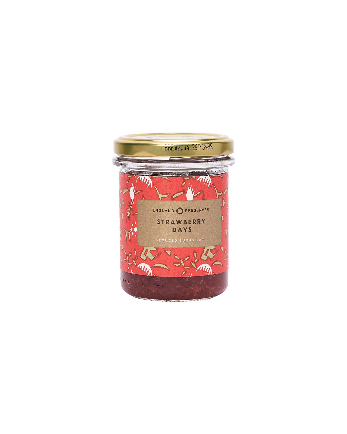 "Strawberry Days": Low-Sugar Strawberry Jam
