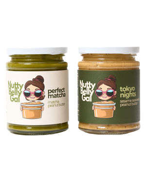 Japanese Peanut Butter Bundle: Matcha & Sesame-Seaweed