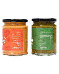 Bon Mangé: Heat and Flavour Set (Hot Sauce & Green Pepper Seasoning)