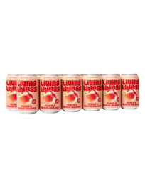 Peach & Blood Orange Prebiotic Soda (12 Cans)