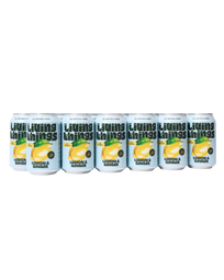 Lemon & Ginger Prebiotic Soda (12 Cans)