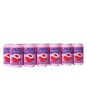Raspberry & Pomegranate Prebiotic Soda (12 Cans)