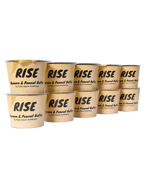 Banana & Peanut Butter Porridge Pots (10 Pots)