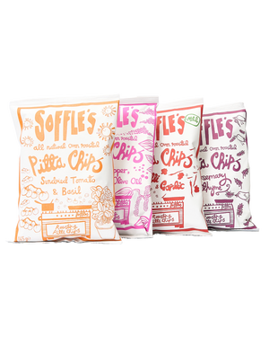 Crunchy Pitta Chips: The Full Set
