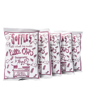 Rosemary & Thyme Pitta Chips (5x60g Packs)