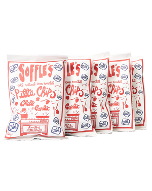 Chilli & Garlic Pitta Chips (5x60g Packs)