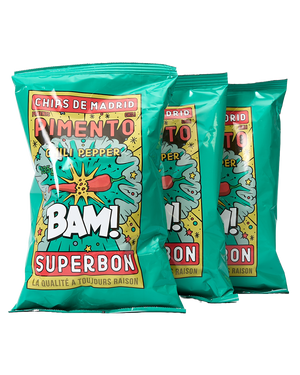 Cayenne & Paprika Crisps (3 Sharing Bags)