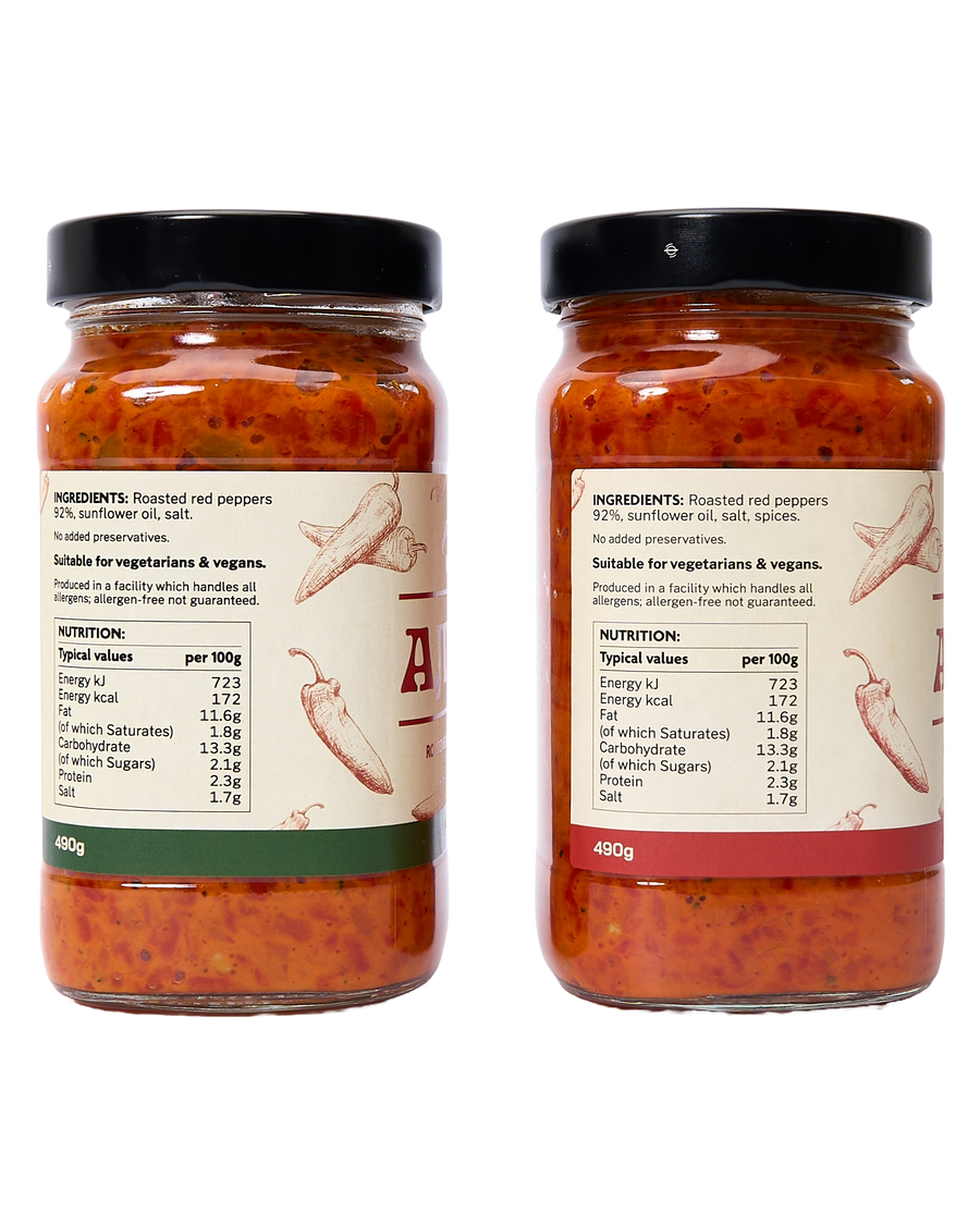 Ajvar Duo: Mild & Hot