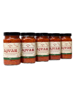 Ajvar Bundle: Mild (5 Jars)