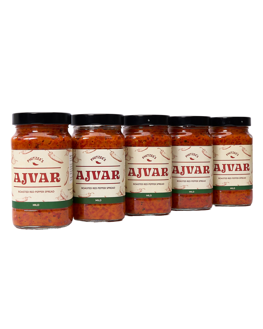 Ajvar Bundle: Mild (5 Jars)