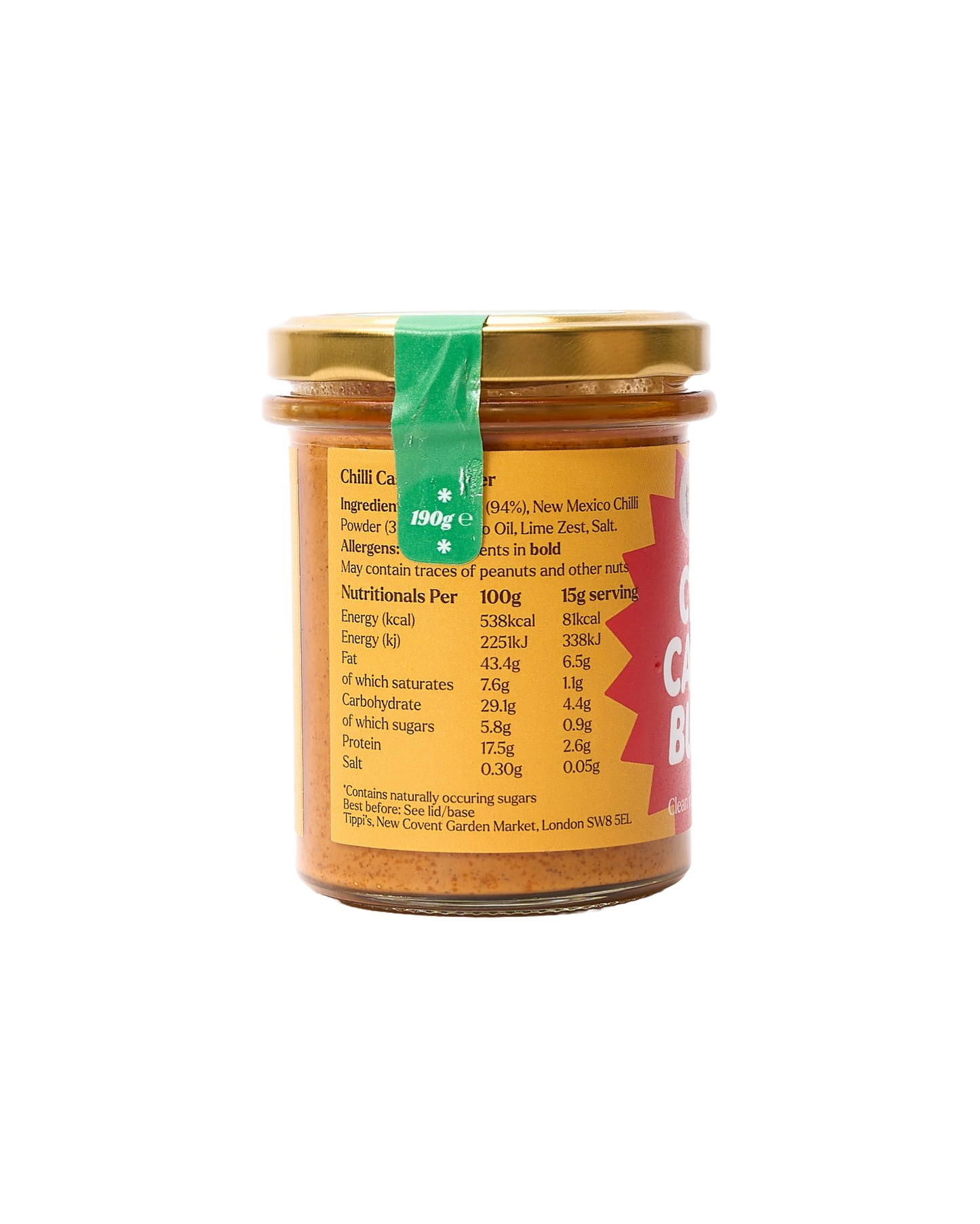 Chilli Cashew Butter