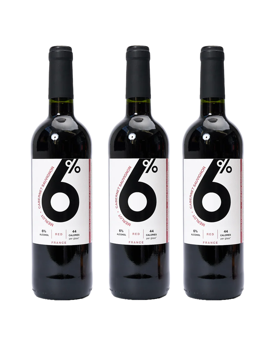 Mid-Strength Red Wine (3 Bottles)