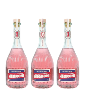 White Strawberry Negroni Trio