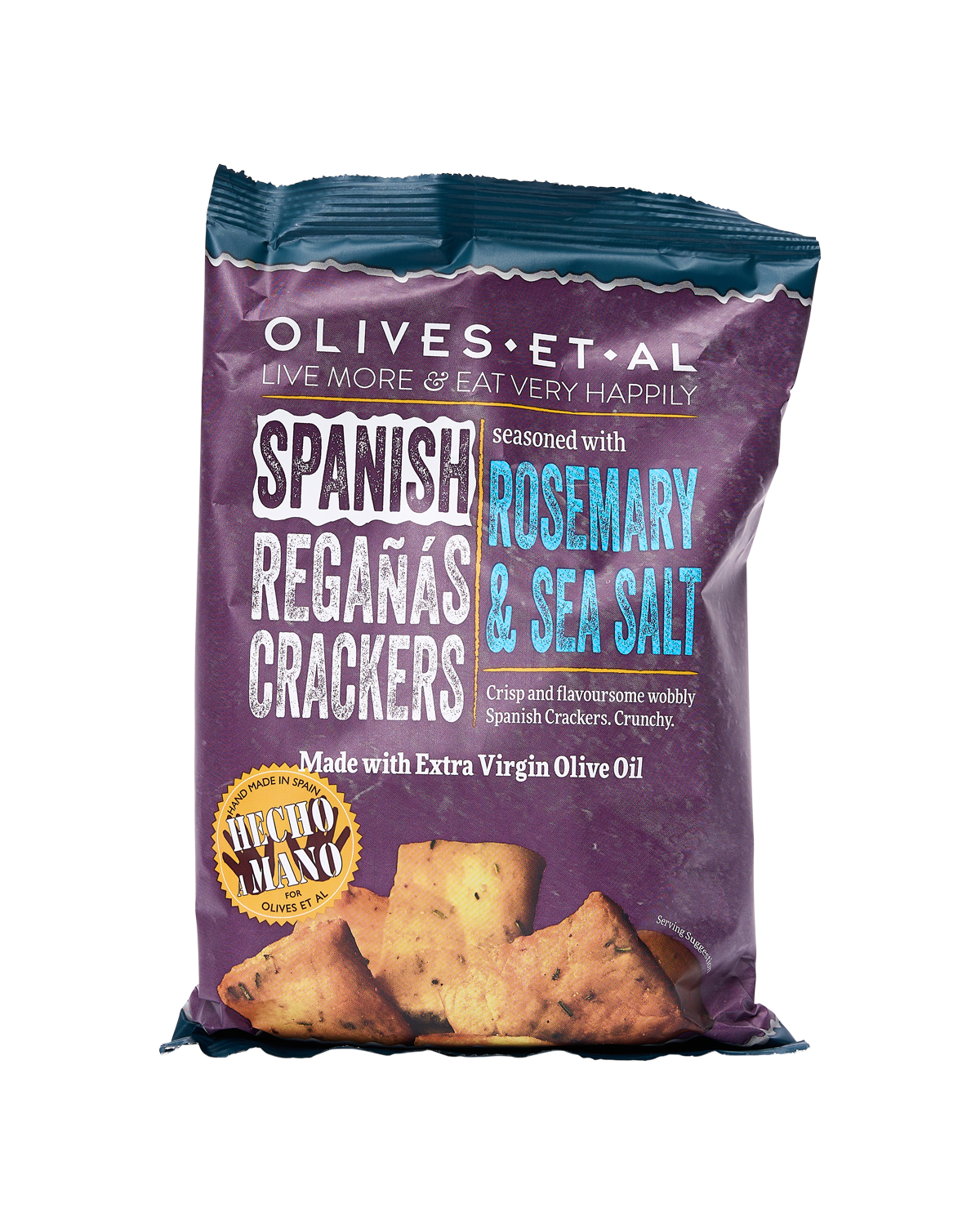 Rosemary, Sea Salt & Olive Oil Crackers