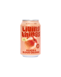 Peach & Blood Orange Prebiotic Soda