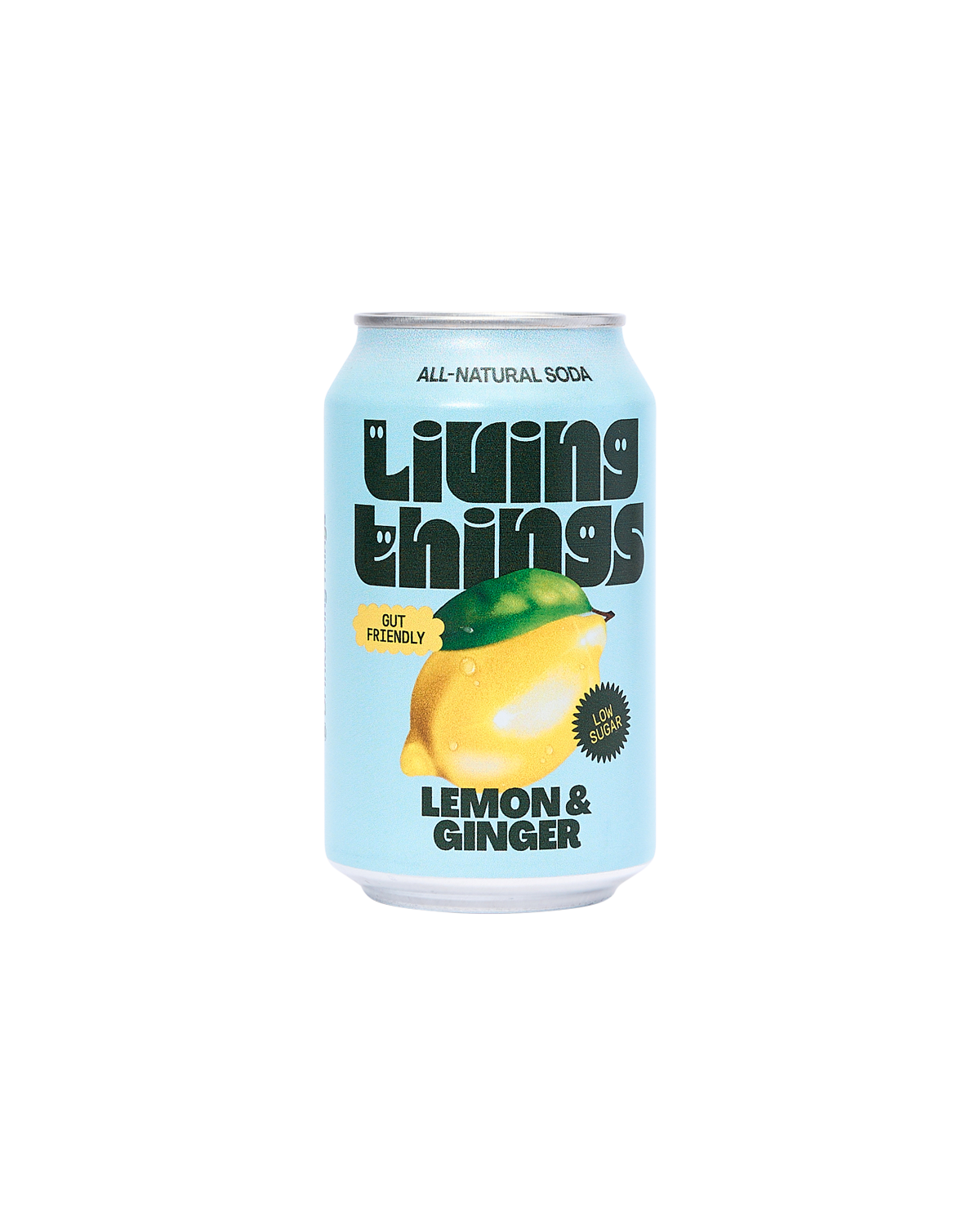 Lemon & Ginger Prebiotic Soda