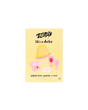 It's A Date: White Tea Peach & Rose Tea