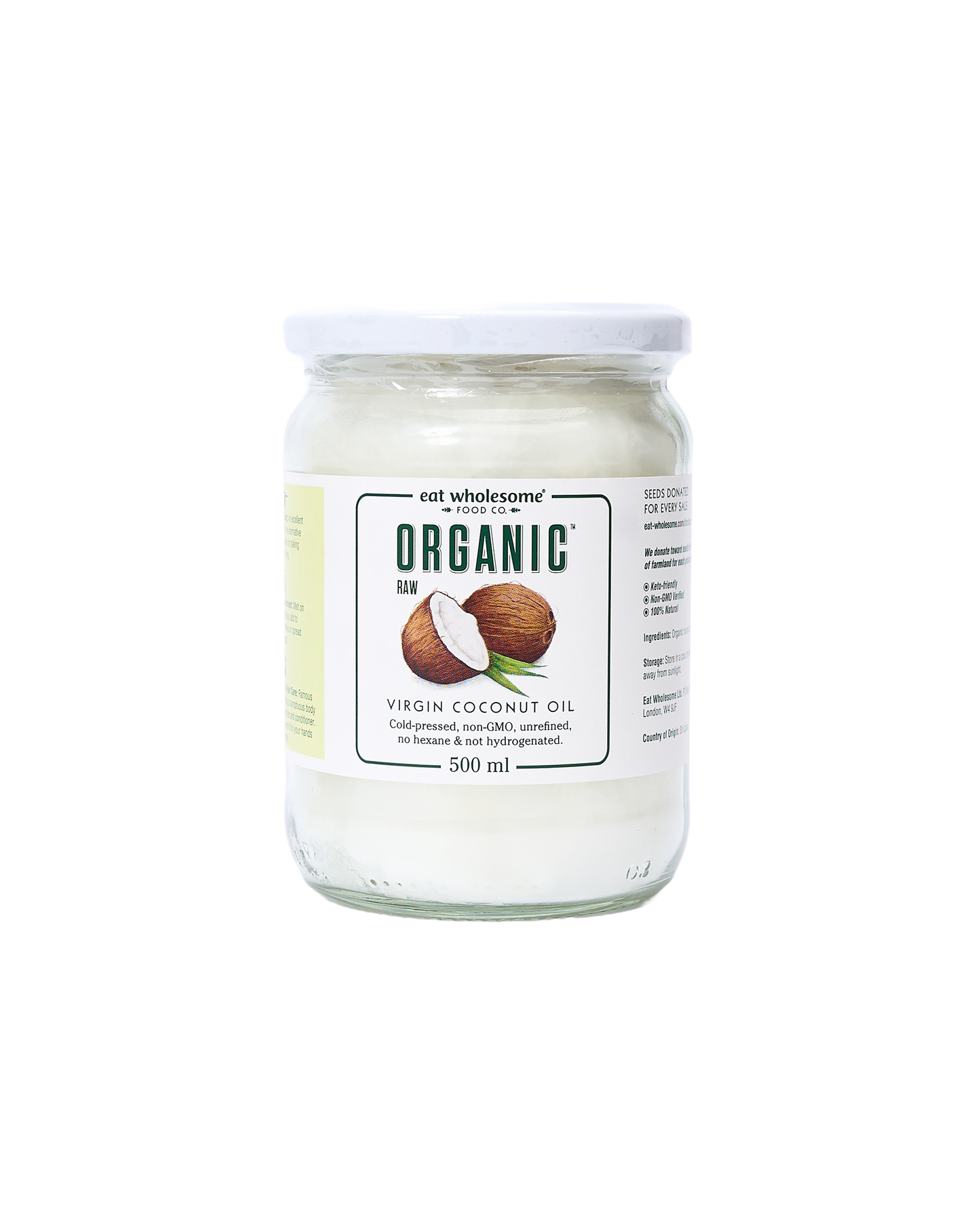 Raw Cold-Pressed Virgin Coconut Oil
