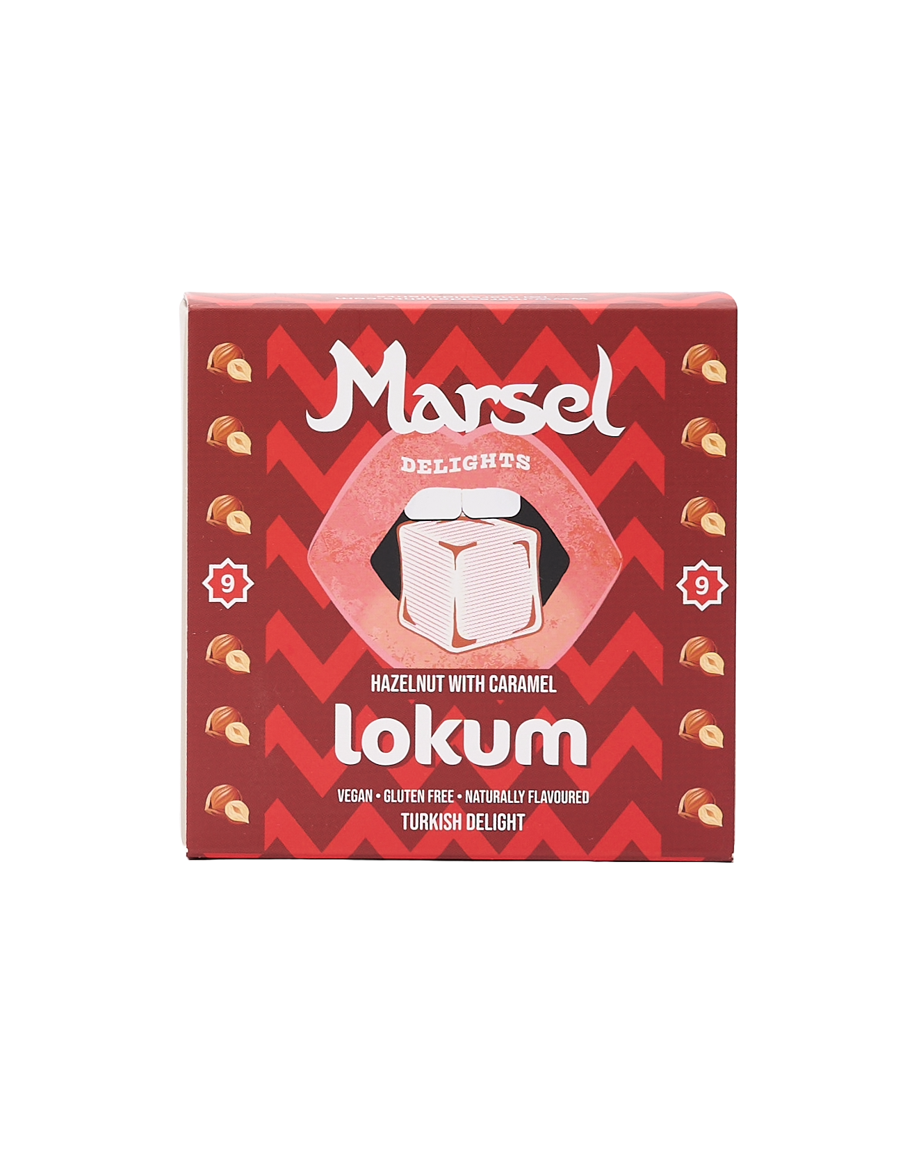 Hazelnut & Caramel Lokum Turkish Delights