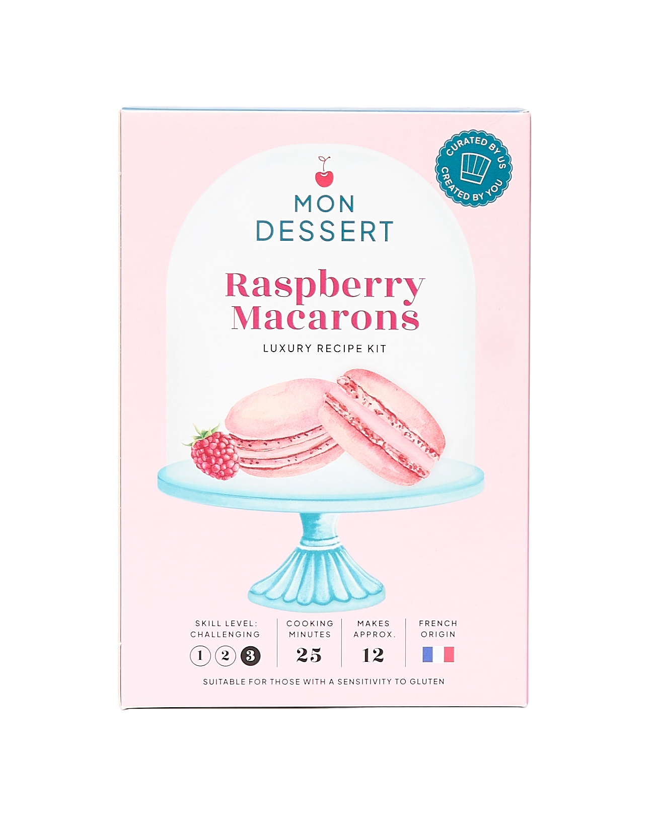 Raspberry Macaron Kit