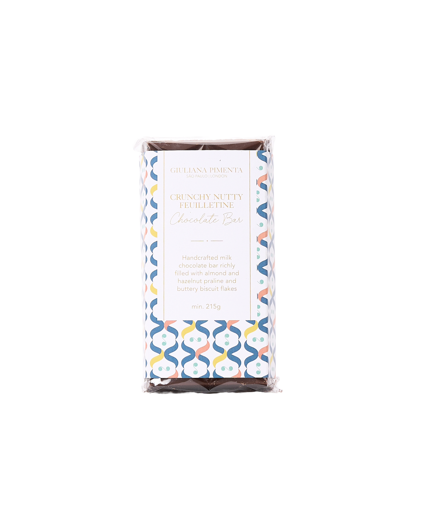 Crunchy Nutty Feuillettine Chocolate Bar Large