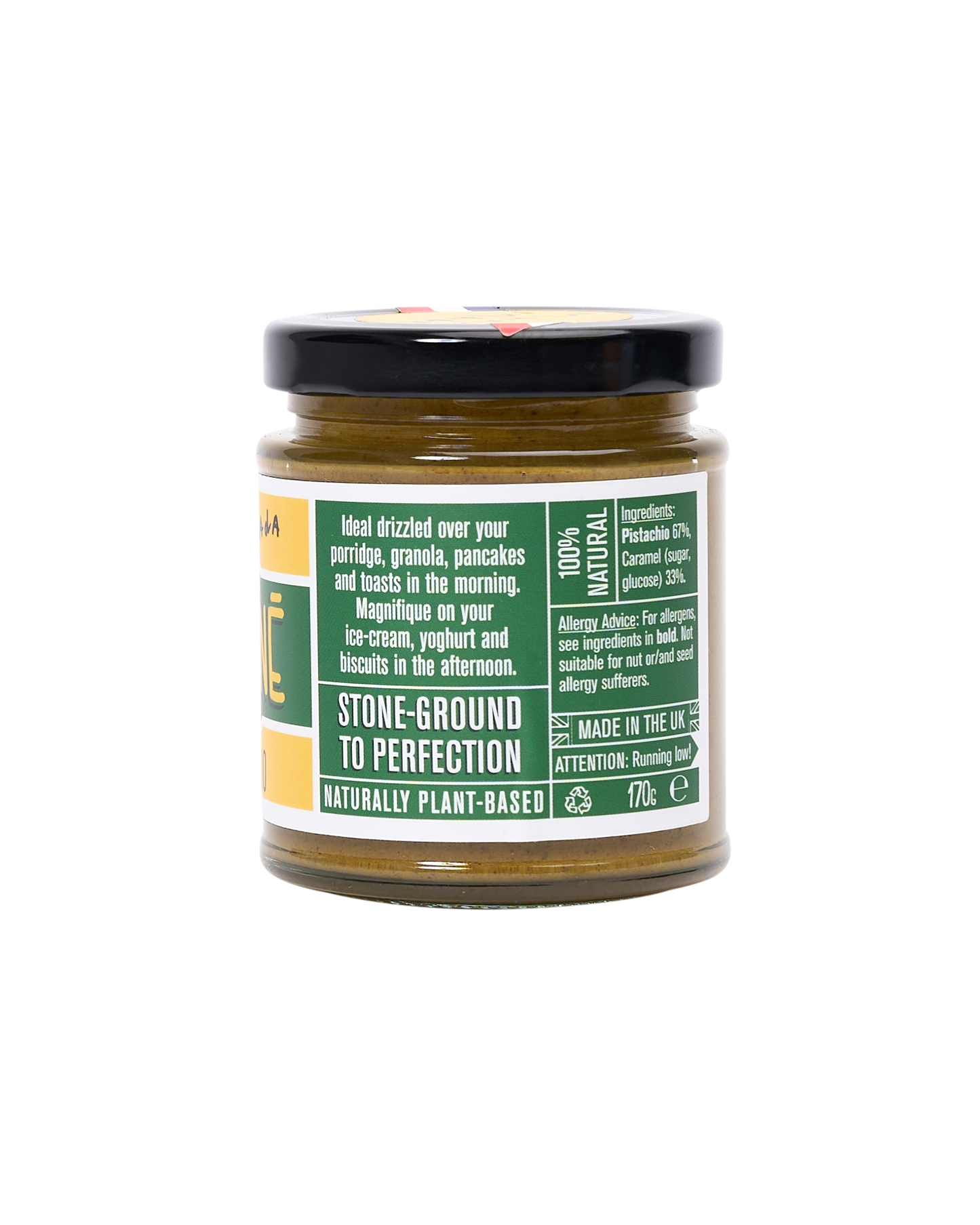 Pistachio Praliné (67% Pistachio)