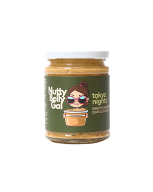 Tokyo Nights: Sesame + Seaweed Peanut Butter
