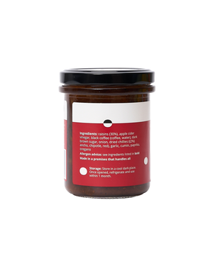 The Sweet Smoky One: Chilli Raisin Relish