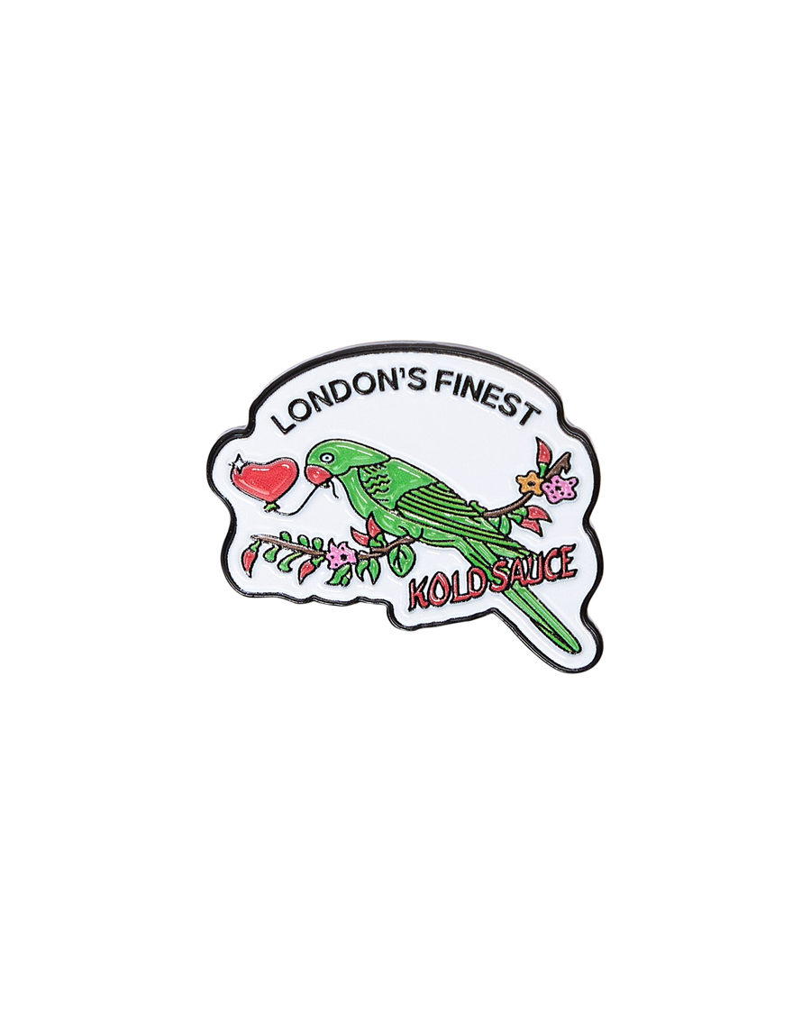 Kold Parakeet T-Shirt & Pin (Medium)