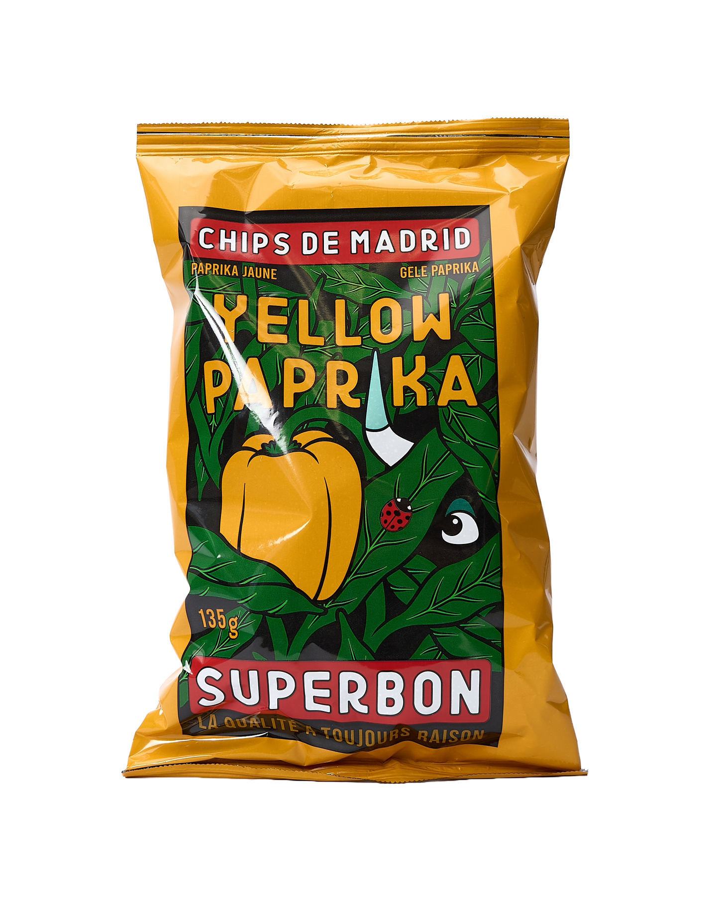 Yellow Paprika Potato Crisps (Sharing Bag)