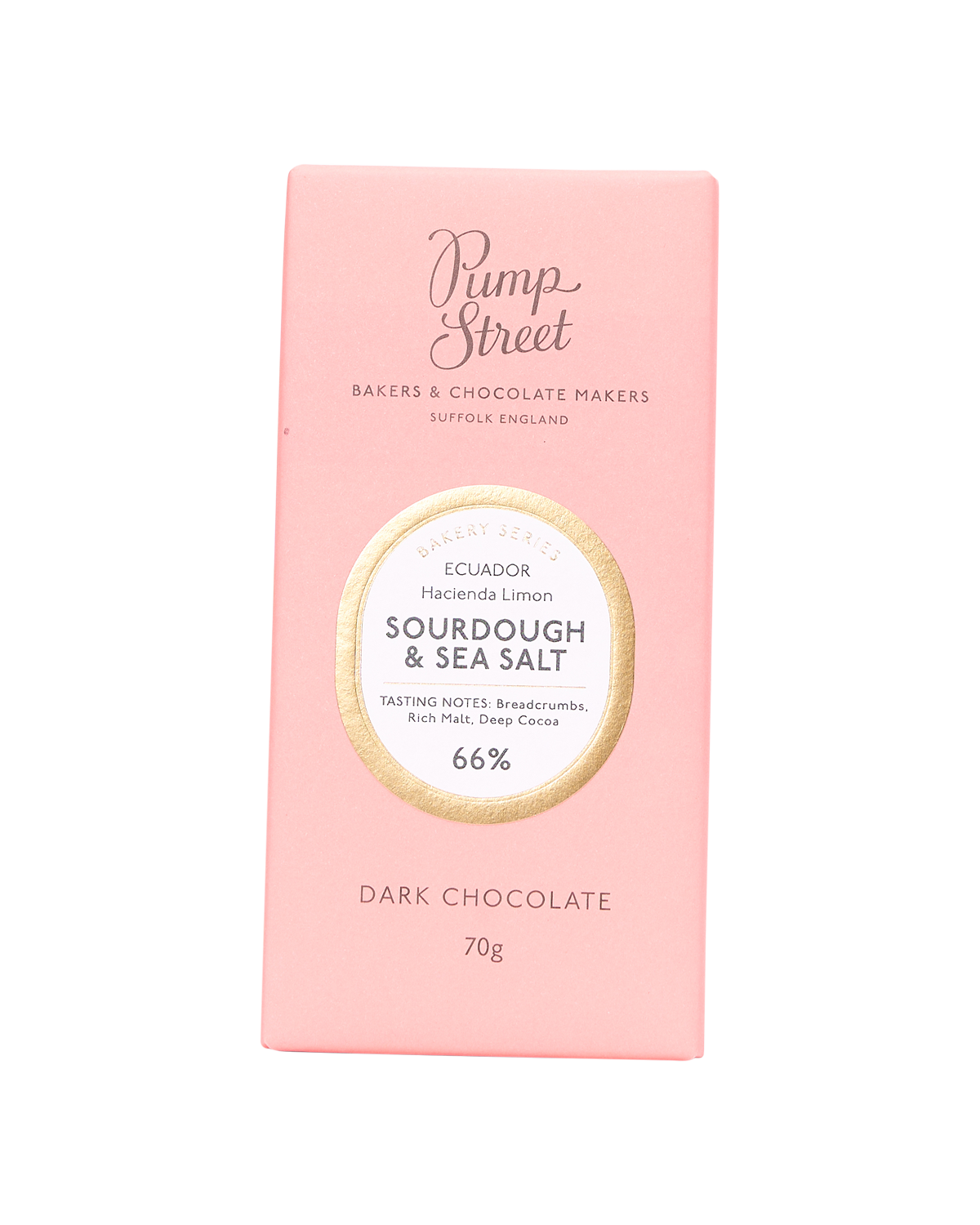 Sourdough & Sea Salt Chocolate Bar 66%