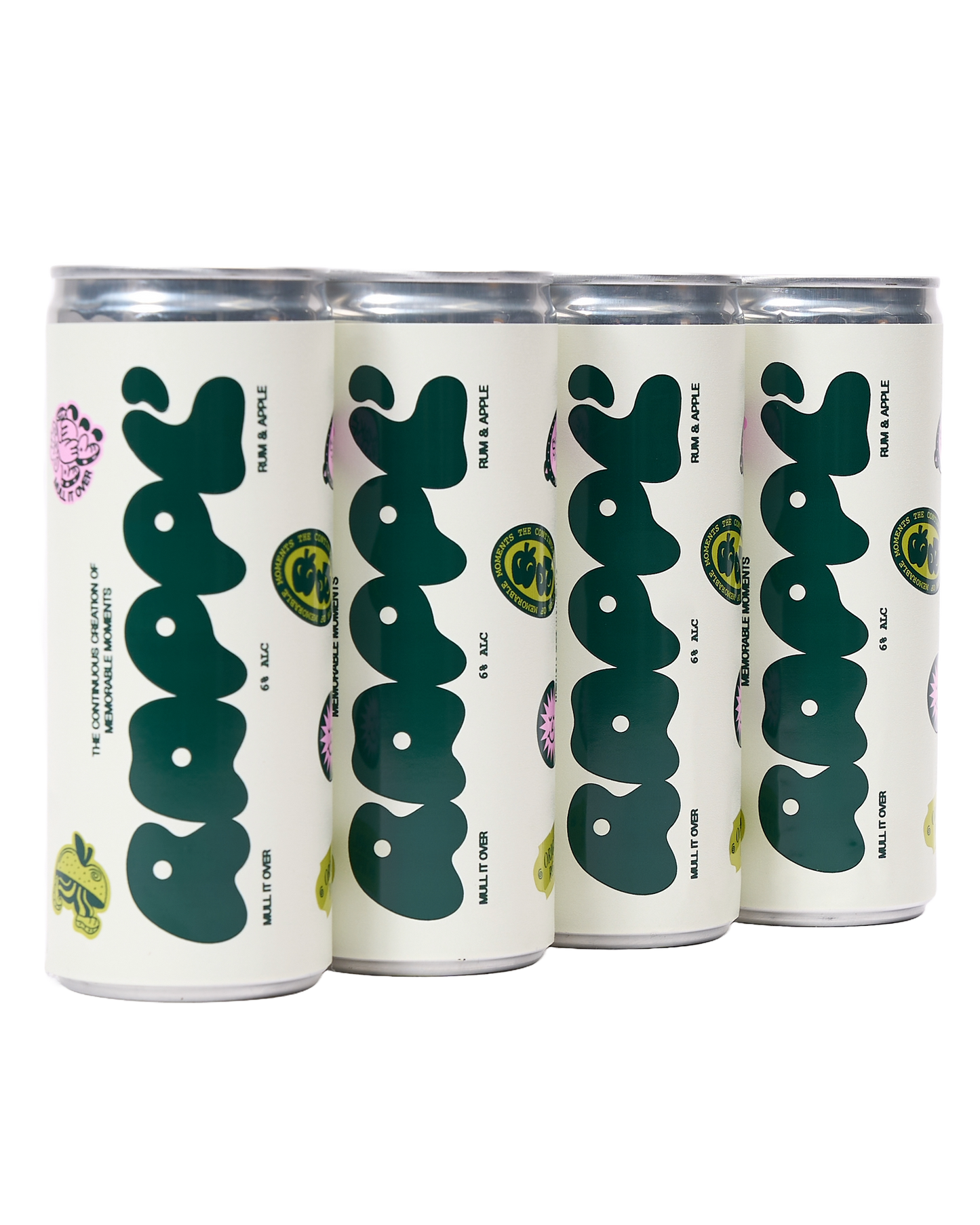 Rappl': Rum & Apple Juice (4-Pack)