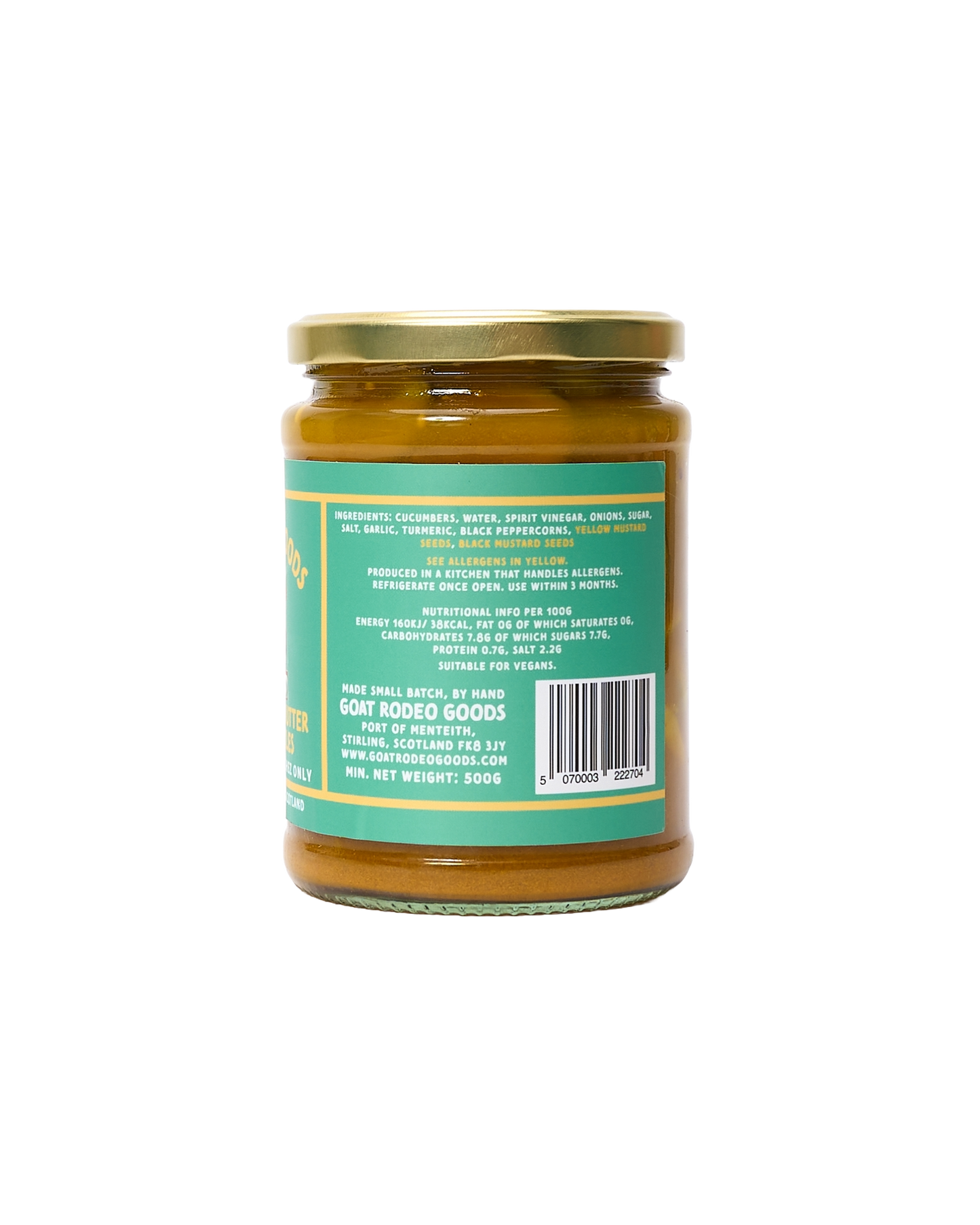 Bad Boy Bread & Butter Pickles