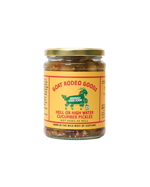 Hell Or High Water Spicy Cucumber Pickles