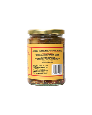 Hell Or High Water Spicy Cucumber Pickles