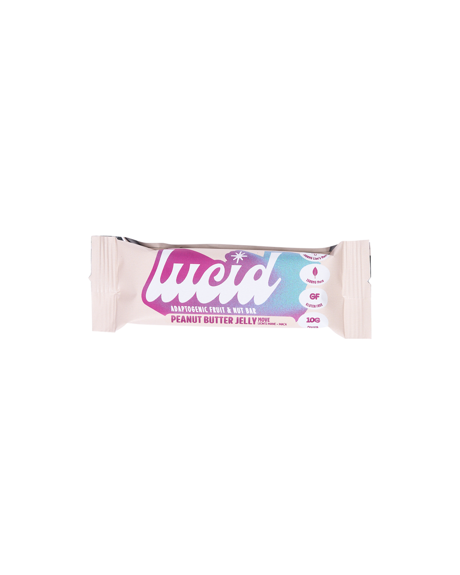 Peanut Butter & Jelly Functional Mushroom Snack Bar