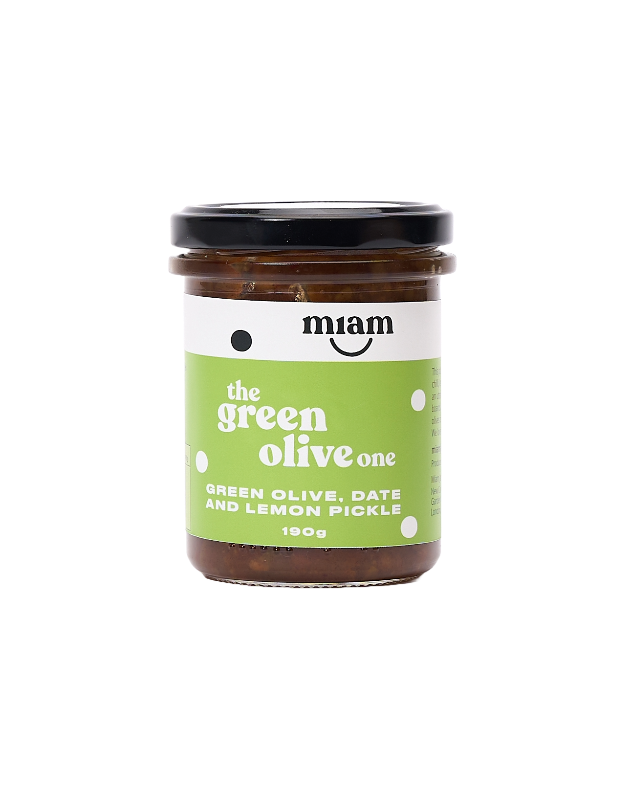 The Green Olive One: Olive, Date & Lemon Pickle
