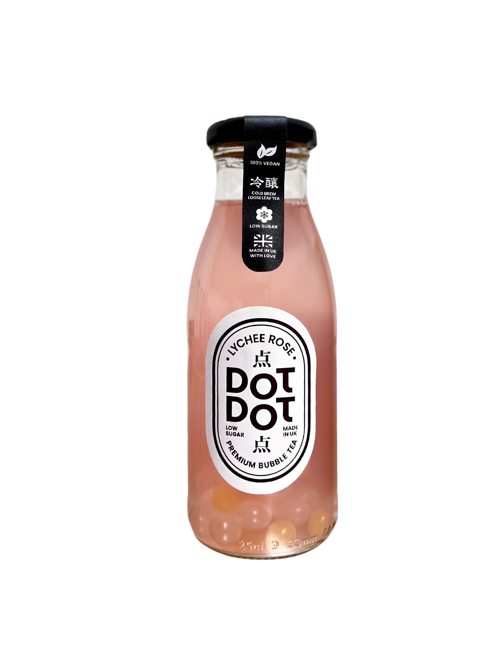 Lychee Rose Bubble Tea