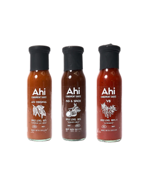 Ahi Hot Sauce Trio