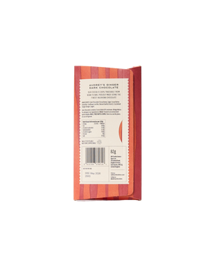62% Dark Chocolate Ginger Bar