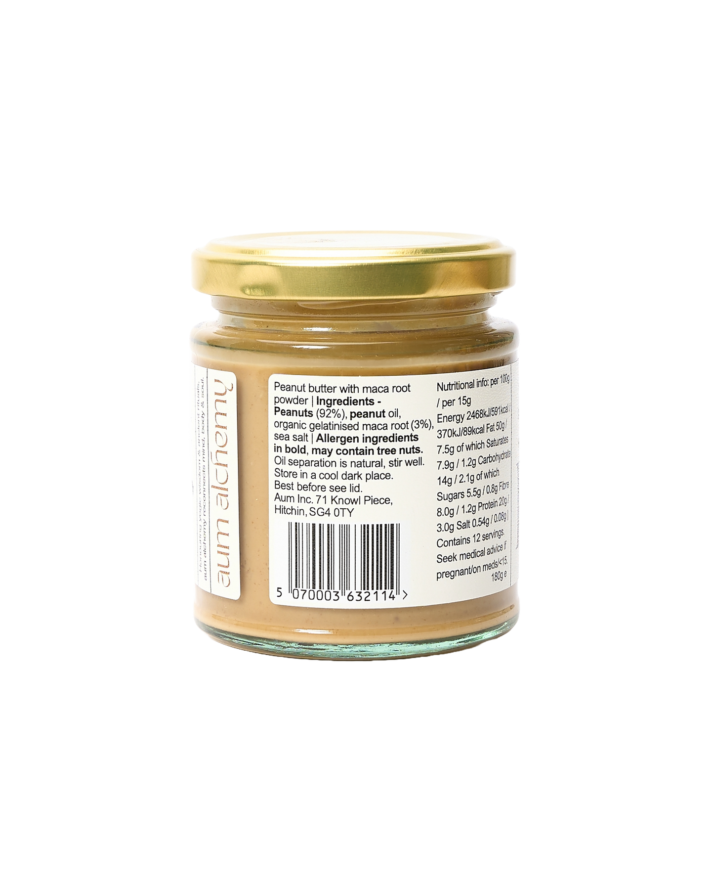 Body: Adaptogenic Peanut Butter with Maca Root