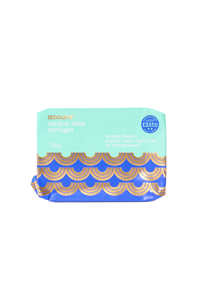 Sardine fillets in Organic Extra Virgin Olive Oil and Seaweed