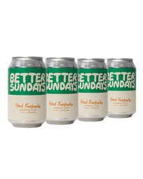 Ginger & Yuzu Hard Kombucha (4 pack)