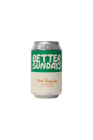Ginger and Yuzu Hard Kombucha