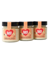 Vanilla & Madagascan White Chocolate Spread (3 Jars)