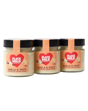 Vanilla & Madagascan White Chocolate Spread (3 Jars)