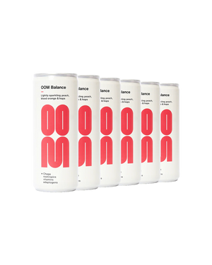 Sparkling Peach & Blood Orange Drink (6 Pack)