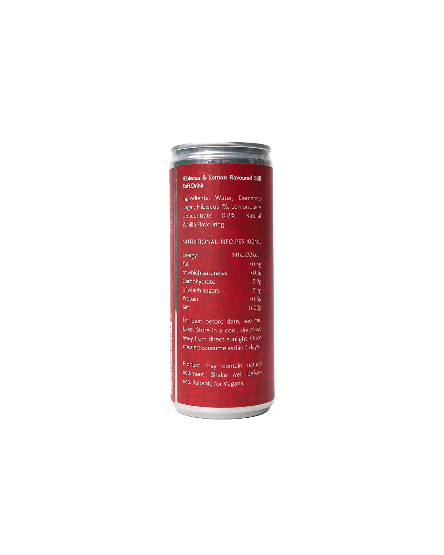 Red Lemonade: Hibiscus & Lemon Soft Drink