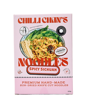 Knife-Cut Spicy Sichuan Instant Noodles