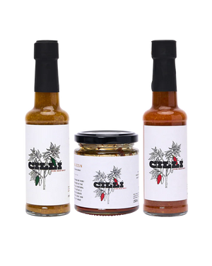 Sweet & Spicy Hot Sauce Trio